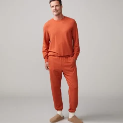 MONROW Lounge Sweatshirt FADEDRUST Flash Sale